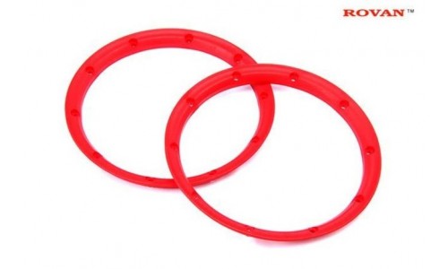 Inner Beadlocks - RED - 2PCS | Rovan Sports